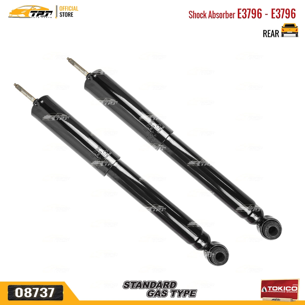 E3796 - E3796 Hơi Phuộc Nhún - Giảm Xóc SAU Toyota INNOVA 2.0 06-15 TOKICO - Japan