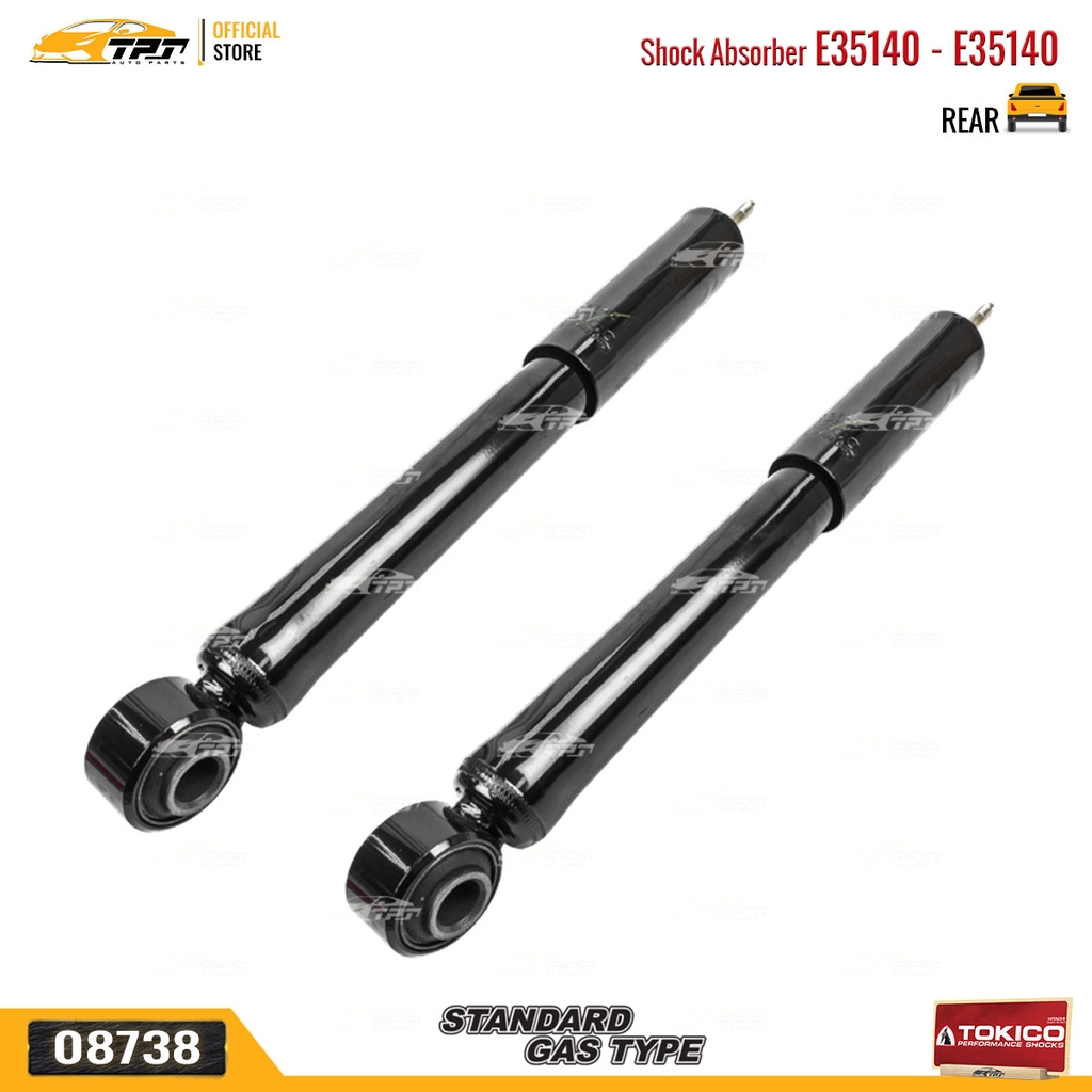 E35140 - E35140 Hơi Phuộc Nhún - Giảm Xóc SAU Toyota INNOVA 2.0 16-21 TOKICO - Japan