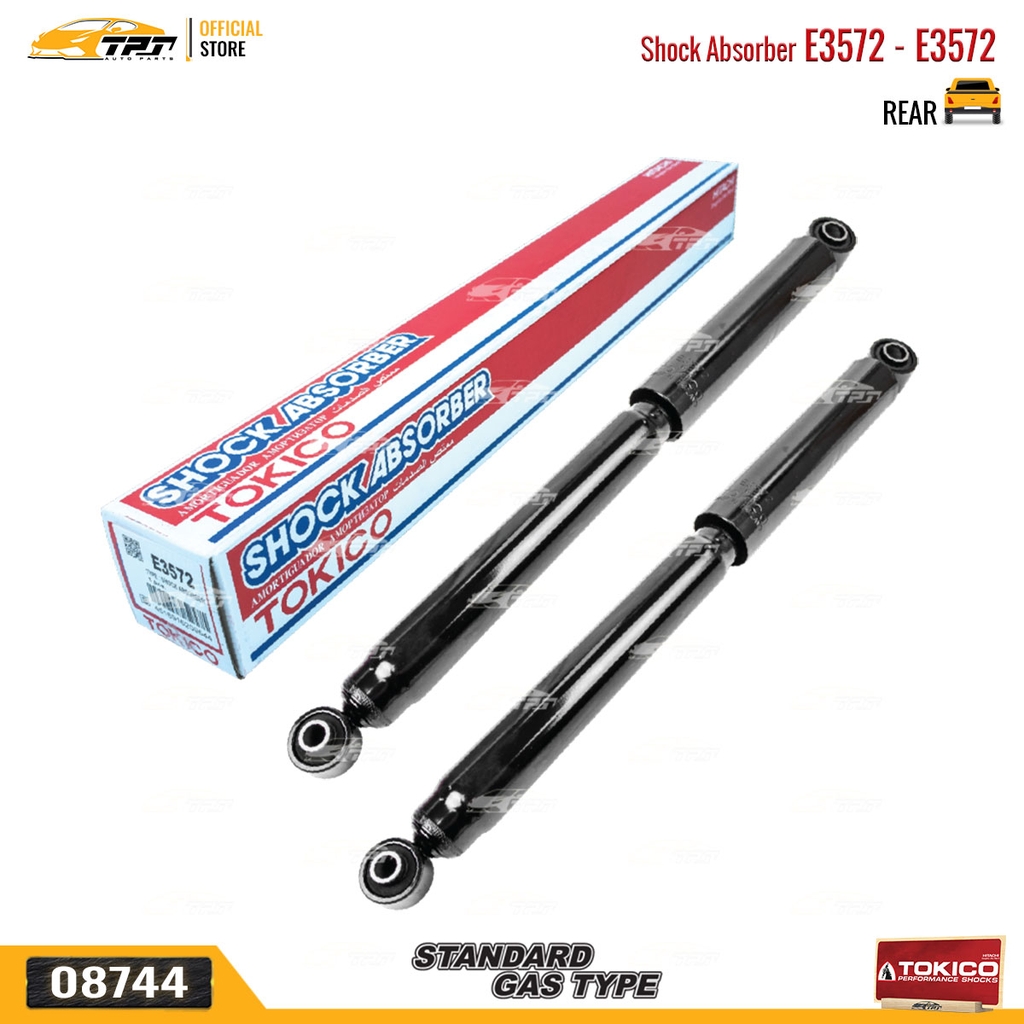 E3572 - E3572 Gaz Phuộc Nhún - Giảm Xóc SAU Ford RANGER 2.5 Mazda BT50 01-06 TOKICO - Japan
