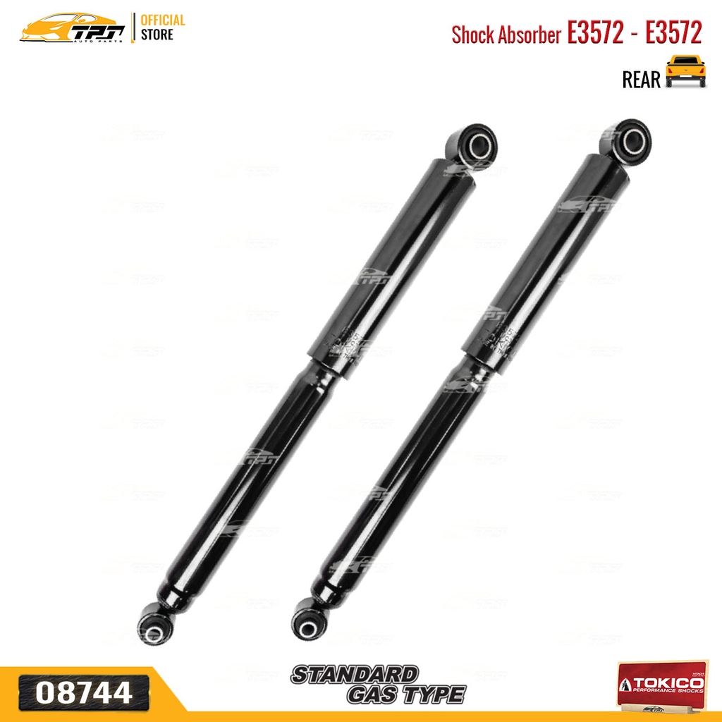 E3572 - E3572 Gaz Phuộc Nhún - Giảm Xóc SAU Ford RANGER 2.5 Mazda BT50 01-06 TOKICO - Japan