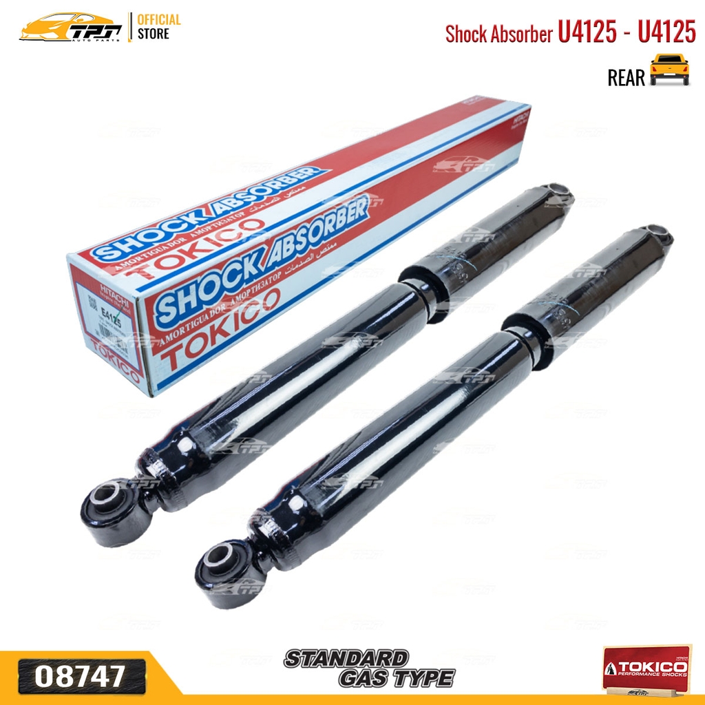 E4125 - E4125 Hơi Phuộc Nhún - Giảm Xóc SAU Ford EVEREST 2.5 2.6 07-15 RANGER 2.5 07-11 BT50 3.0 07-11 TOKICO - Japan