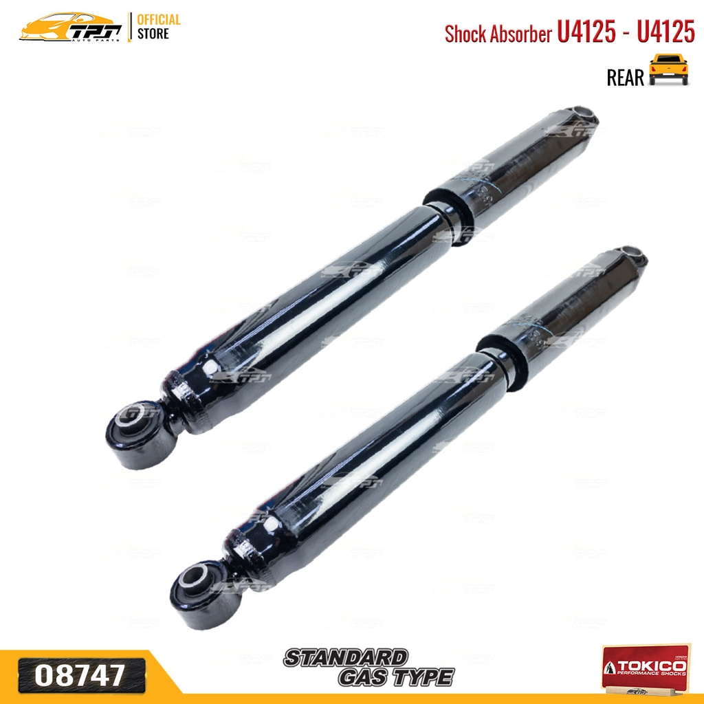 E4125 - E4125 Hơi Phuộc Nhún - Giảm Xóc SAU Ford EVEREST 2.5 2.6 07-15 RANGER 2.5 07-11 BT50 3.0 07-11 TOKICO - Japan