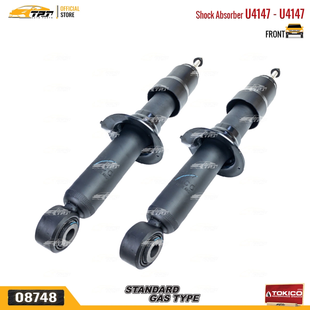 U4147 - U4147 Hơi Phuộc Nhún - Giảm Xóc TRƯỚC Ford RANGER 2.2 2.5 Mazda BT50 12- TOKICO - Japan
