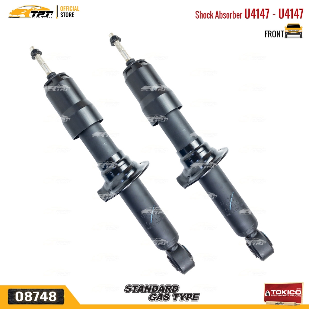 U4147 - U4147 Hơi Phuộc Nhún - Giảm Xóc TRƯỚC Ford RANGER 2.2 2.5 Mazda BT50 12- TOKICO - Japan