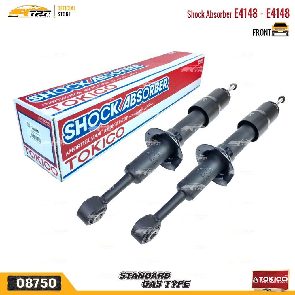 U4148 - U4148 Hơi Phuộc Nhún - Giảm Xóc TRƯỚC Ford EVEREST 2.2 3.2 15-18 RANGER 2.2 3.5 3.2 12- Mazda BT50 2.2 3.2 12- TOKICO - Japan