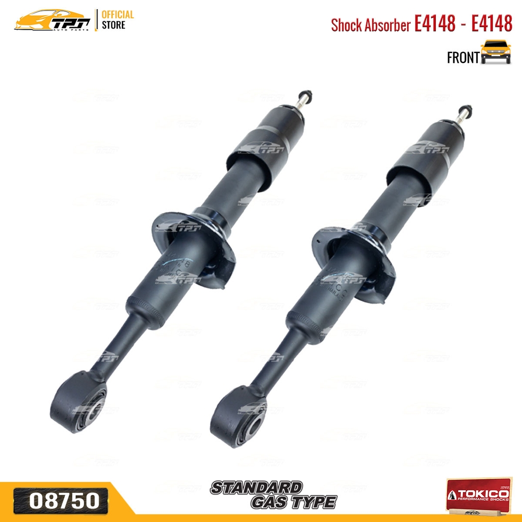 U4148 - U4148 Hơi Phuộc Nhún - Giảm Xóc TRƯỚC Ford EVEREST 2.2 3.2 15-18 RANGER 2.2 3.5 3.2 12- Mazda BT50 2.2 3.2 12- TOKICO - Japan