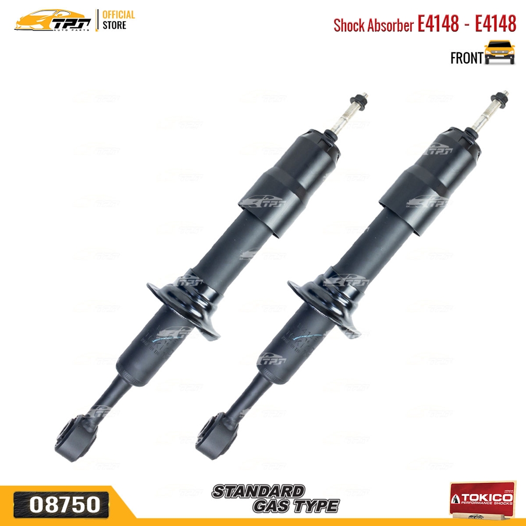 U4148 - U4148 Hơi Phuộc Nhún - Giảm Xóc TRƯỚC Ford EVEREST 2.2 3.2 15-18 RANGER 2.2 3.5 3.2 12- Mazda BT50 2.2 3.2 12- TOKICO - Japan