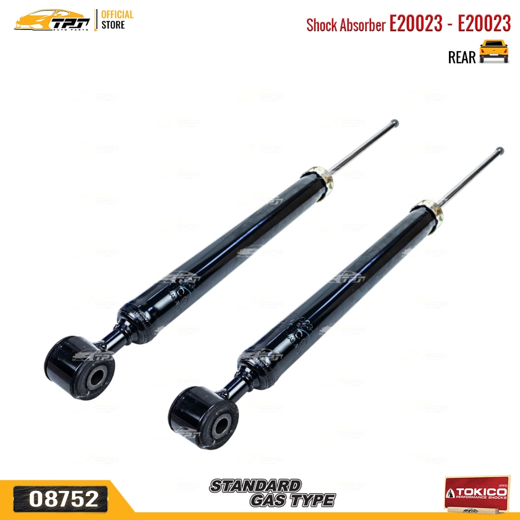 E20023 - E20023 Hơi Phuộc Nhún - Giảm Xóc SAU Mazda 2 - Ford FIESTA 07-15 TOKICO - Japan