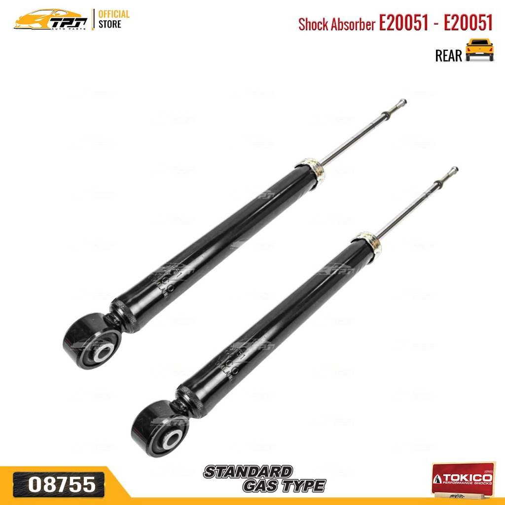 E20051 - E20051 Hơi Phuộc Nhún - Giảm Xóc SAU Mitsubishibishi ATTRAGE - MIRAGE 1.2 12- TOKICO - Japan