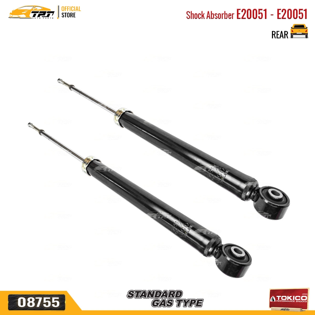 E20051 - E20051 Hơi Phuộc Nhún - Giảm Xóc SAU Mitsubishibishi ATTRAGE - MIRAGE 1.2 12- TOKICO - Japan