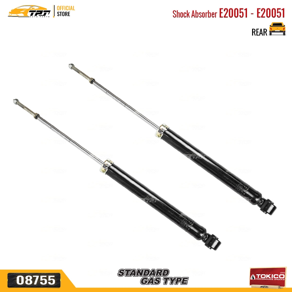 E20051 - E20051 Hơi Phuộc Nhún - Giảm Xóc SAU Mitsubishibishi ATTRAGE - MIRAGE 1.2 12- TOKICO - Japan