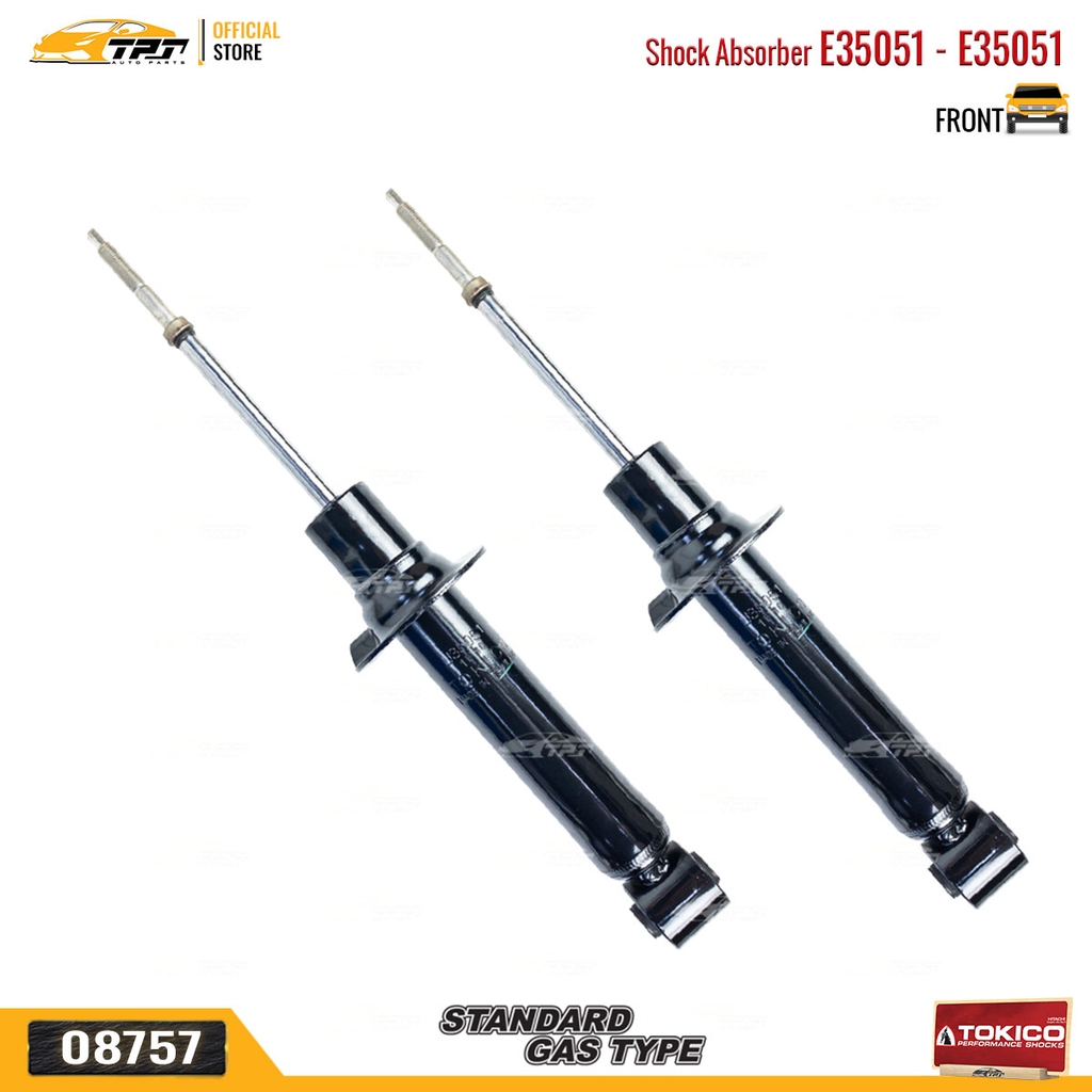 U35051 - U35051 Hơi Phuộc Nhún - Giảm Xóc TRƯỚC Mitsubishibishi PAJERO SPORT VN 2.5 3.0 11-17 TOKICO - Japan