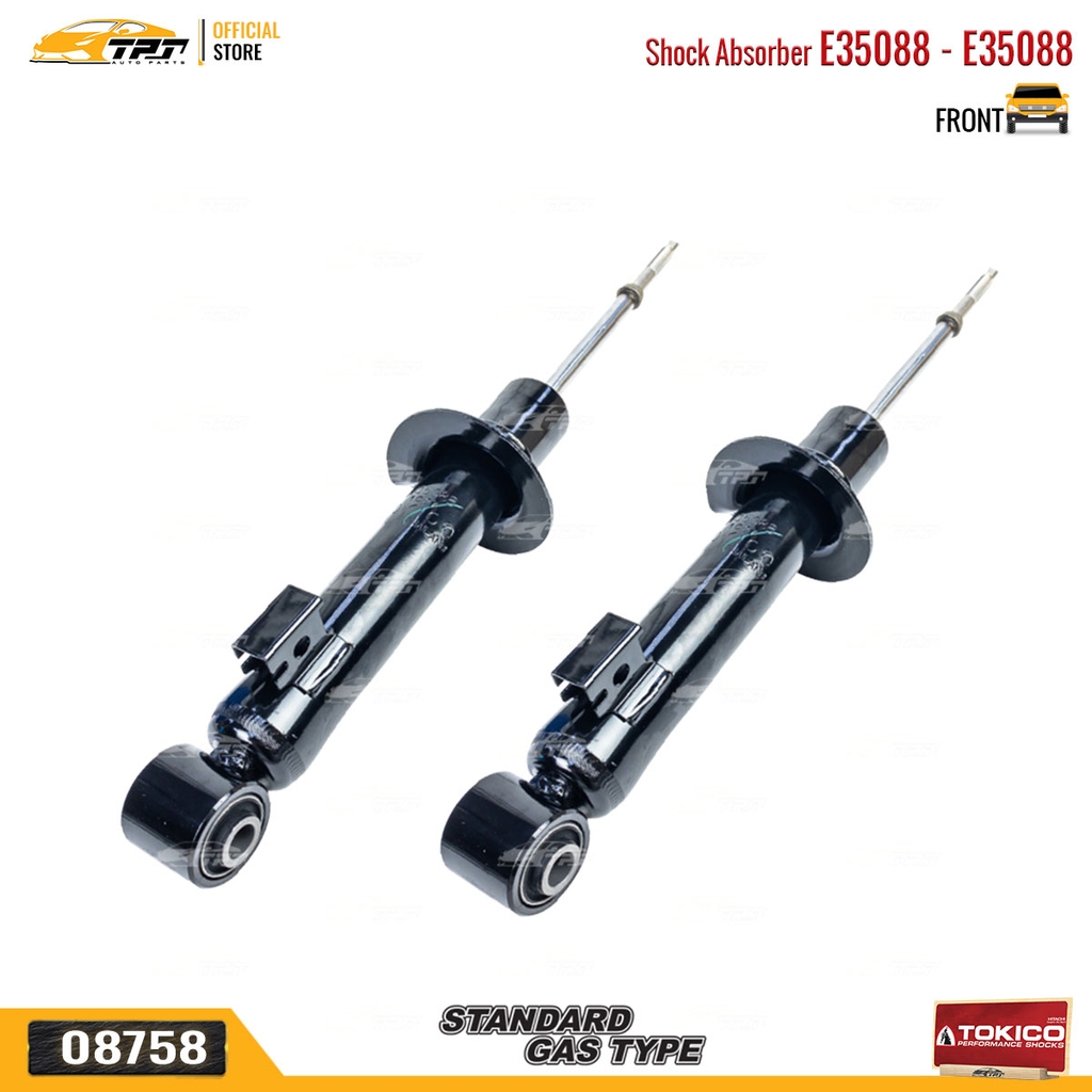 U35088 - U35088 Hơi Phuộc Nhún - Giảm Xóc TRƯỚC Mitsubishibishi PAJERO SPORT 2.4 3.0 17- Mitsubishibishi TRITON 4X4 2.4 2.5 (CO ABS) 15- TOKICO - Japan