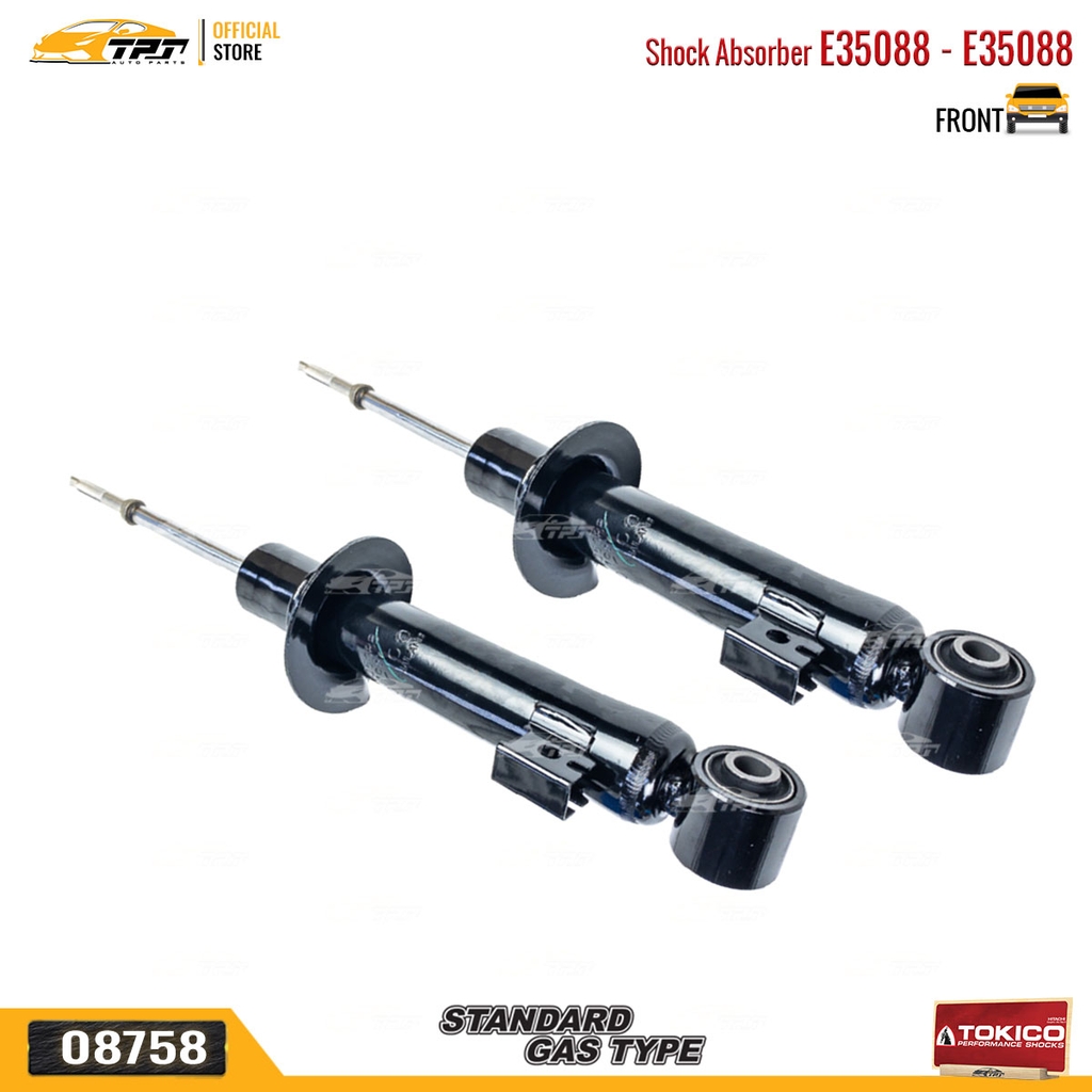 U35088 - U35088 Hơi Phuộc Nhún - Giảm Xóc TRƯỚC Mitsubishibishi PAJERO SPORT 2.4 3.0 17- Mitsubishibishi TRITON 4X4 2.4 2.5 (CO ABS) 15- TOKICO - Japan