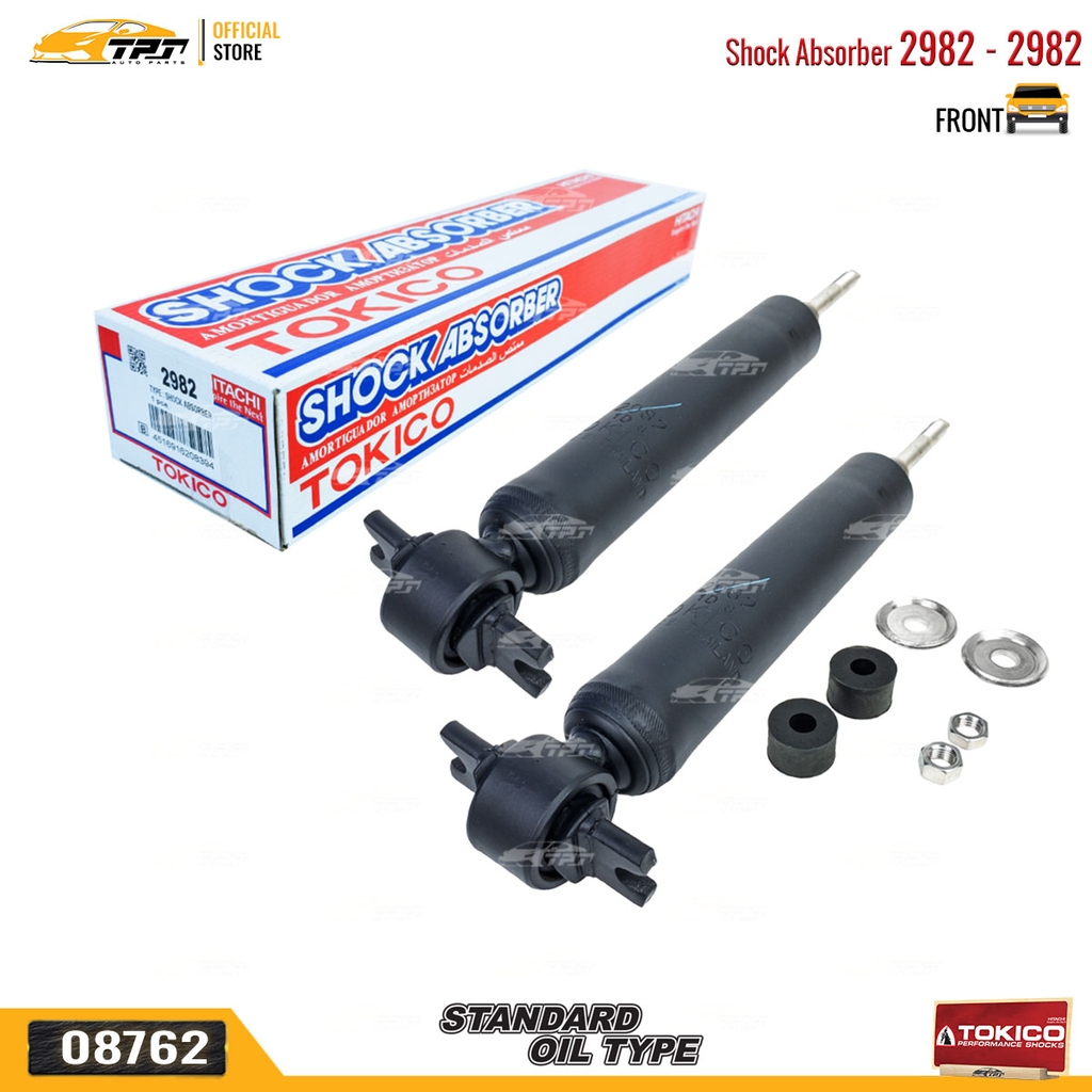 2982 - 2982 Dầu Phuộc Nhún - Giảm Xóc TRƯỚC Mitsubishibishi TRITON 2.5 Mitsubishibishi L200 05-14 ZINGER VN 08-12 JOLIE VN 99-07 TOKICO - Japan