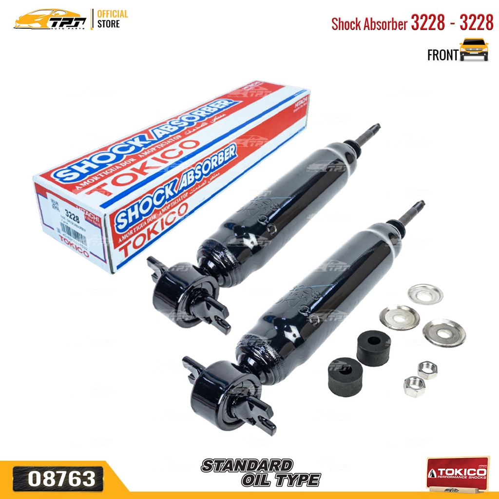 3228 - 3228 Dầu Phuộc Nhún - Giảm Xóc TRƯỚC Mitsubishibishi TRITON 2.5 Mitsubishibishi L200 05-14 ZINGER VN 08-12 JOLIE VN 99-07 TOKICO - Japan