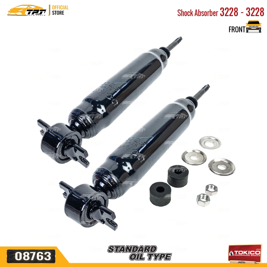 3228 - 3228 Dầu Phuộc Nhún - Giảm Xóc TRƯỚC Mitsubishibishi TRITON 2.5 Mitsubishibishi L200 05-14 ZINGER VN 08-12 JOLIE VN 99-07 TOKICO - Japan