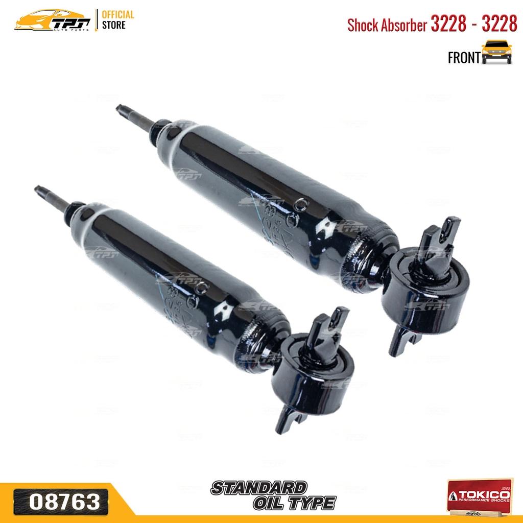 3228 - 3228 Dầu Phuộc Nhún - Giảm Xóc TRƯỚC Mitsubishibishi TRITON 2.5 Mitsubishibishi L200 05-14 ZINGER VN 08-12 JOLIE VN 99-07 TOKICO - Japan