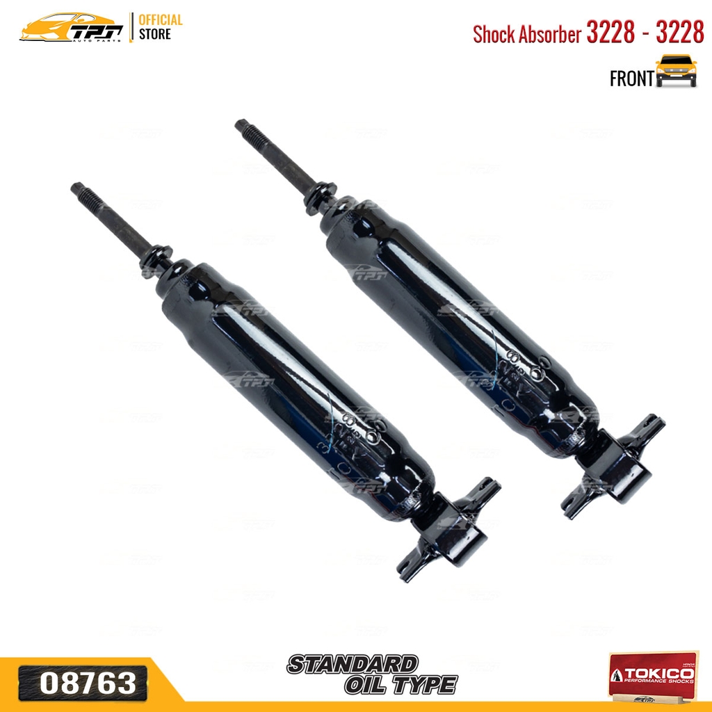 3228 - 3228 Dầu Phuộc Nhún - Giảm Xóc TRƯỚC Mitsubishibishi TRITON 2.5 Mitsubishibishi L200 05-14 ZINGER VN 08-12 JOLIE VN 99-07 TOKICO - Japan