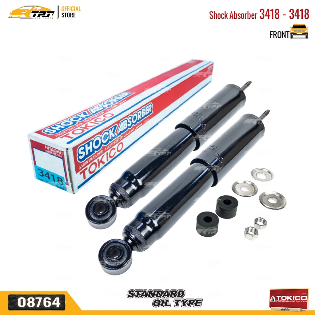 3418 - 3418 Dầu Phuộc Nhún - Giảm Xóc TRƯỚC Nissan CARAVAN 2.0 2.4 2.7 95-01 TOKICO - Japan