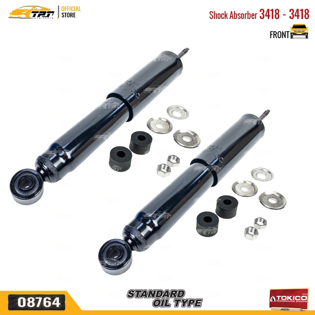 3418 - 3418 Dầu Phuộc Nhún - Giảm Xóc TRƯỚC Nissan CARAVAN 2.0 2.4 2.7 95-01 TOKICO - Japan