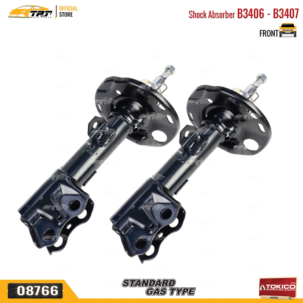 B3406 - B3407 Hơi Phuộc Nhún - Giảm Xóc TRƯỚC Toyota COROLLA ALTIS 14-17 TOKICO - Japan
