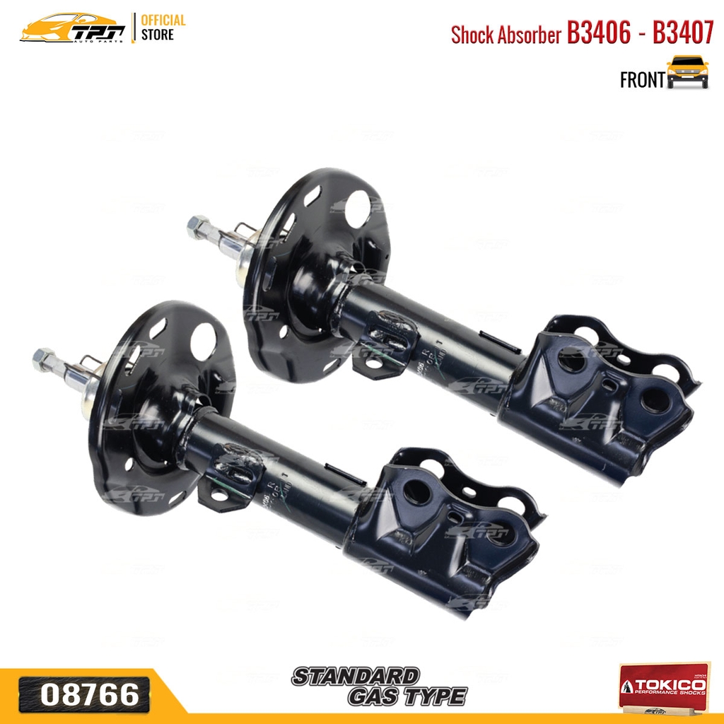 B3406 - B3407 Hơi Phuộc Nhún - Giảm Xóc TRƯỚC Toyota COROLLA ALTIS 14-17 TOKICO - Japan