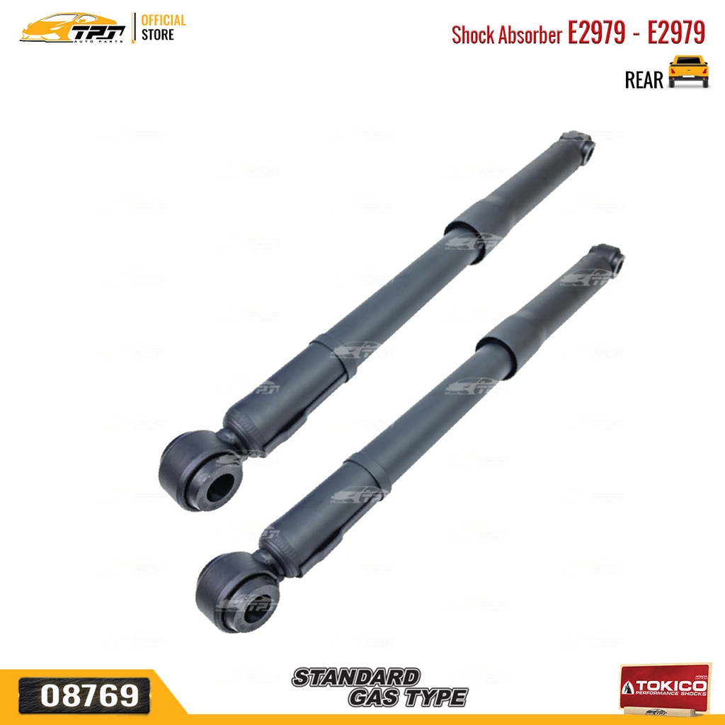 E2979 - E2979 Hơi Phuộc Nhún - Giảm Xóc SAU Toyota HILUX 4X4 04-17 TOKICO - Japan