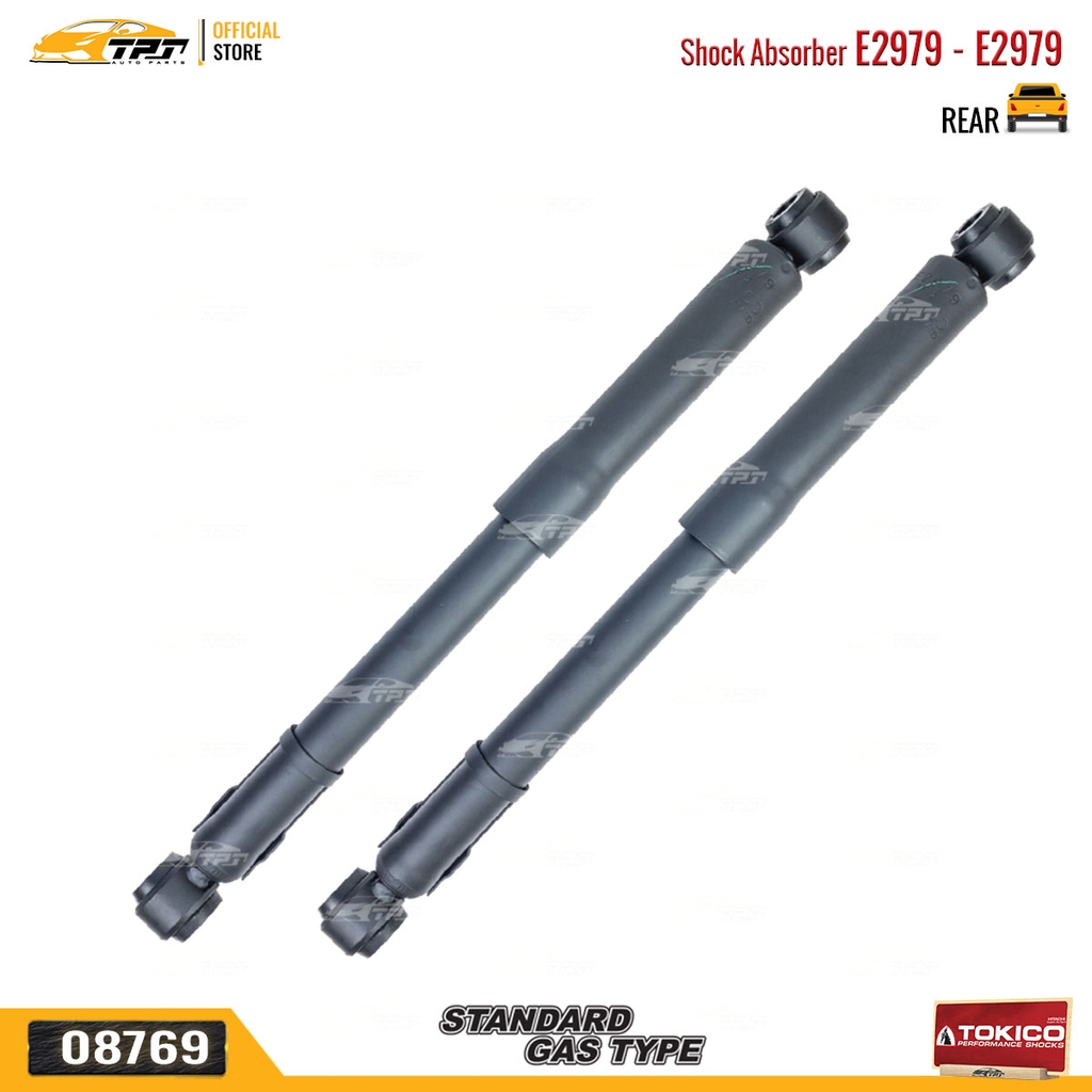 E2979 - E2979 Hơi Phuộc Nhún - Giảm Xóc SAU Toyota HILUX 4X4 04-17 TOKICO - Japan