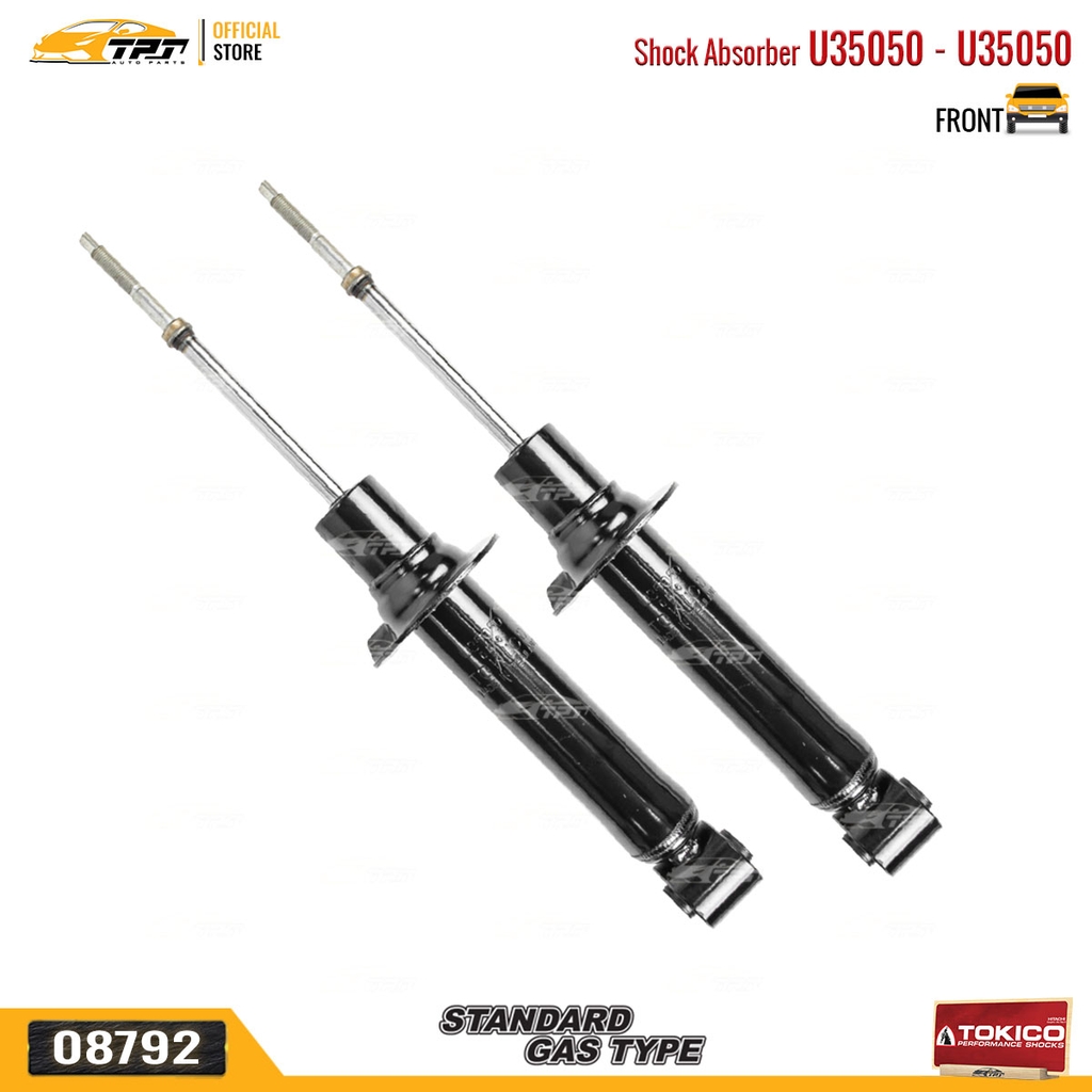 U35050 - U35050 Hơi Phuộc Nhún - Giảm Xóc TRƯỚC Mitsubishi TRITON 4X4 07-13 TOKICO - Japan