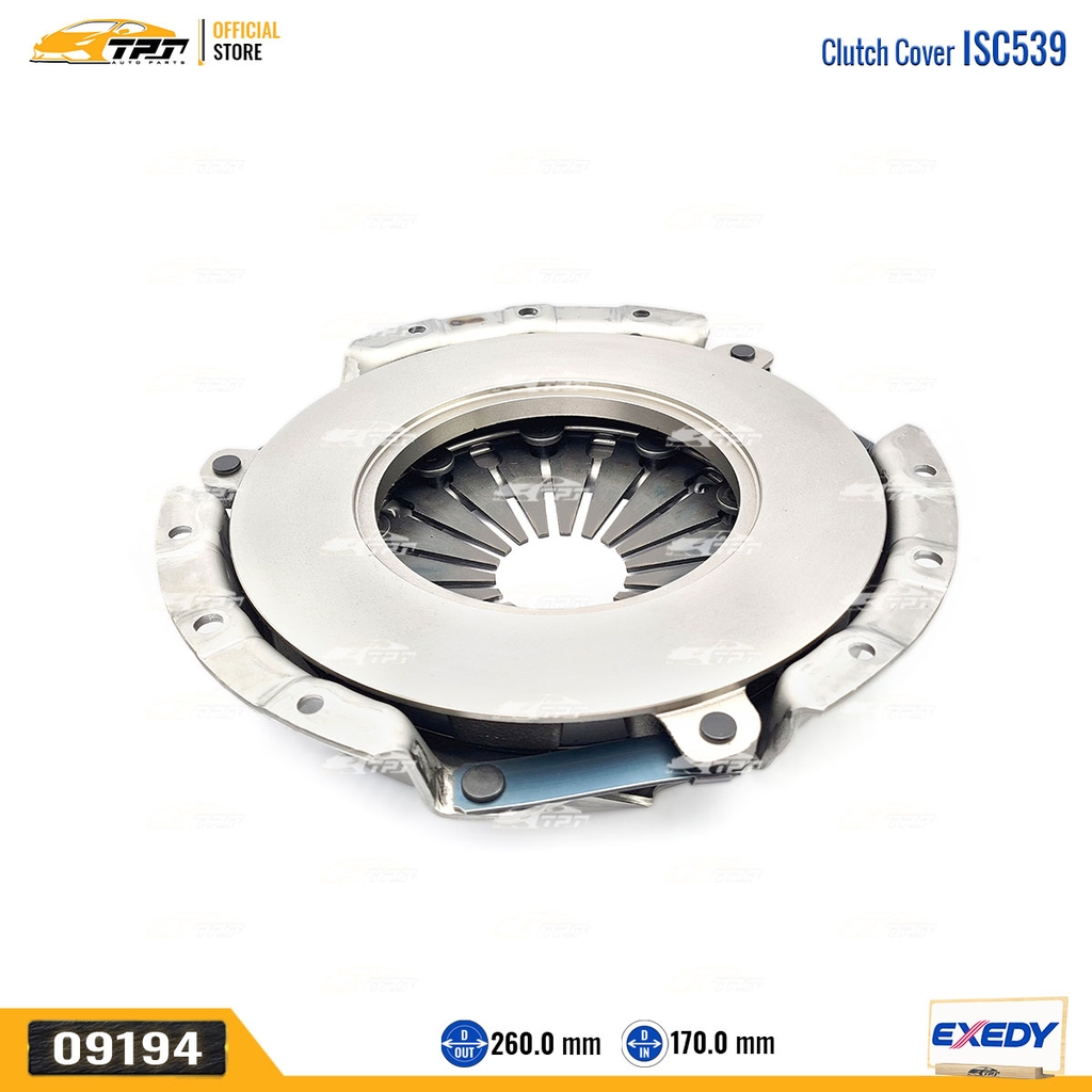 ISC539 Mâm Ép - Bàn Ép Isuzu ELF 4BE1 260.0mm (8944047950) Hàng Exedy - Japan