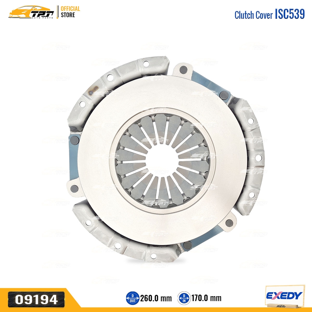 ISC539 Mâm Ép - Bàn Ép Isuzu ELF 4BE1 260.0mm (8944047950) Hàng Exedy - Japan