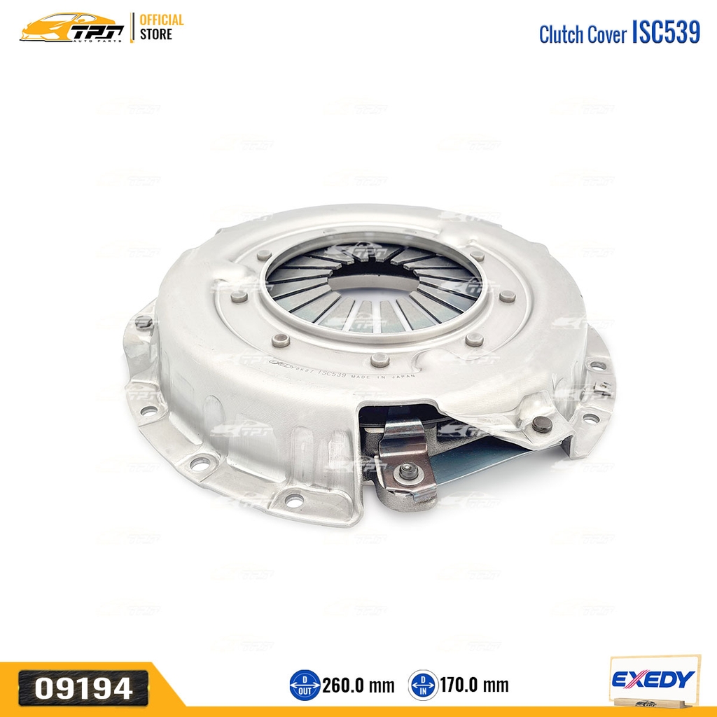 ISC539 Mâm Ép - Bàn Ép Isuzu ELF 4BE1 260.0mm (8944047950) Hàng Exedy - Japan