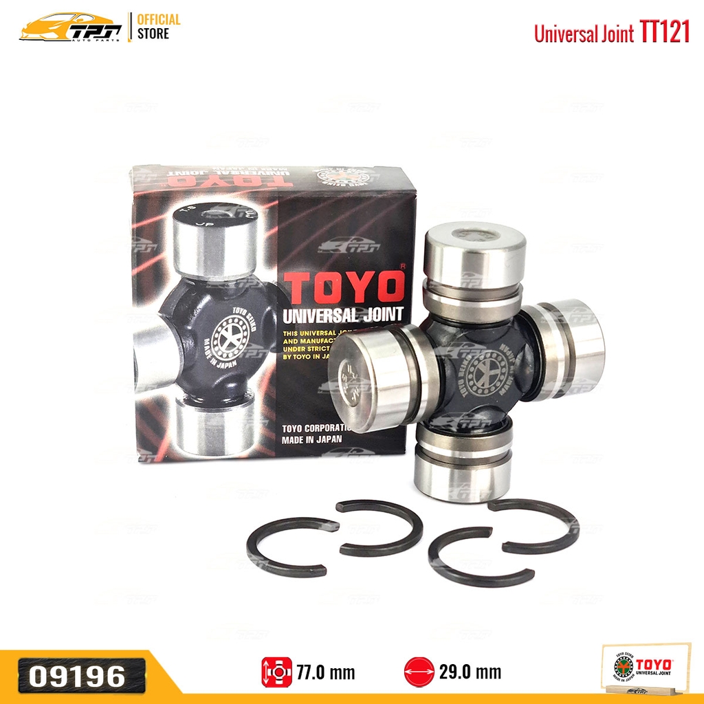 TT121 Bạc Đạn Chữ Thập Toyota INNOVA - HIACE - HILUX x 4WD [ 29 x 77 ...