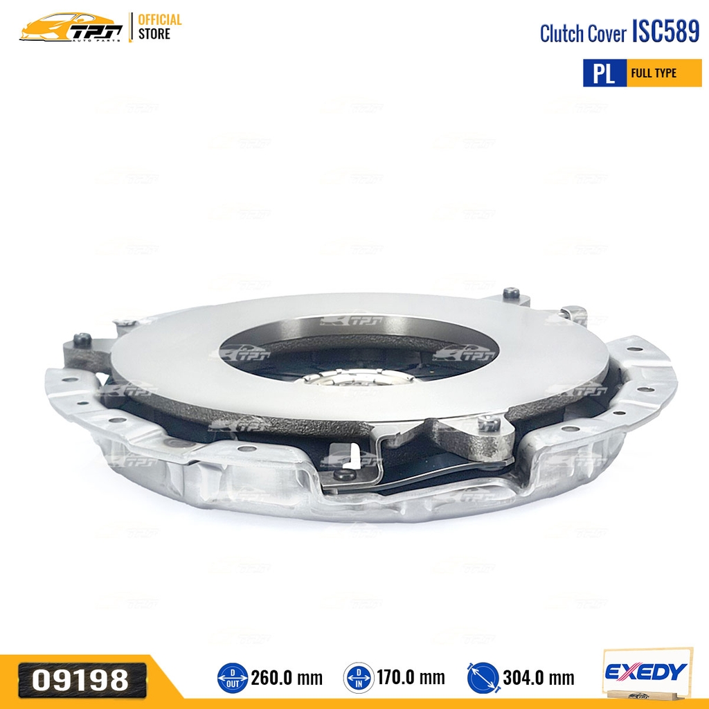 ISC589 Mâm Ép - Bàn Ép Ly hợp Isuzu TROOPER 6VD1 (8943748978) 260.0 mm Hàng Exedy - Japan