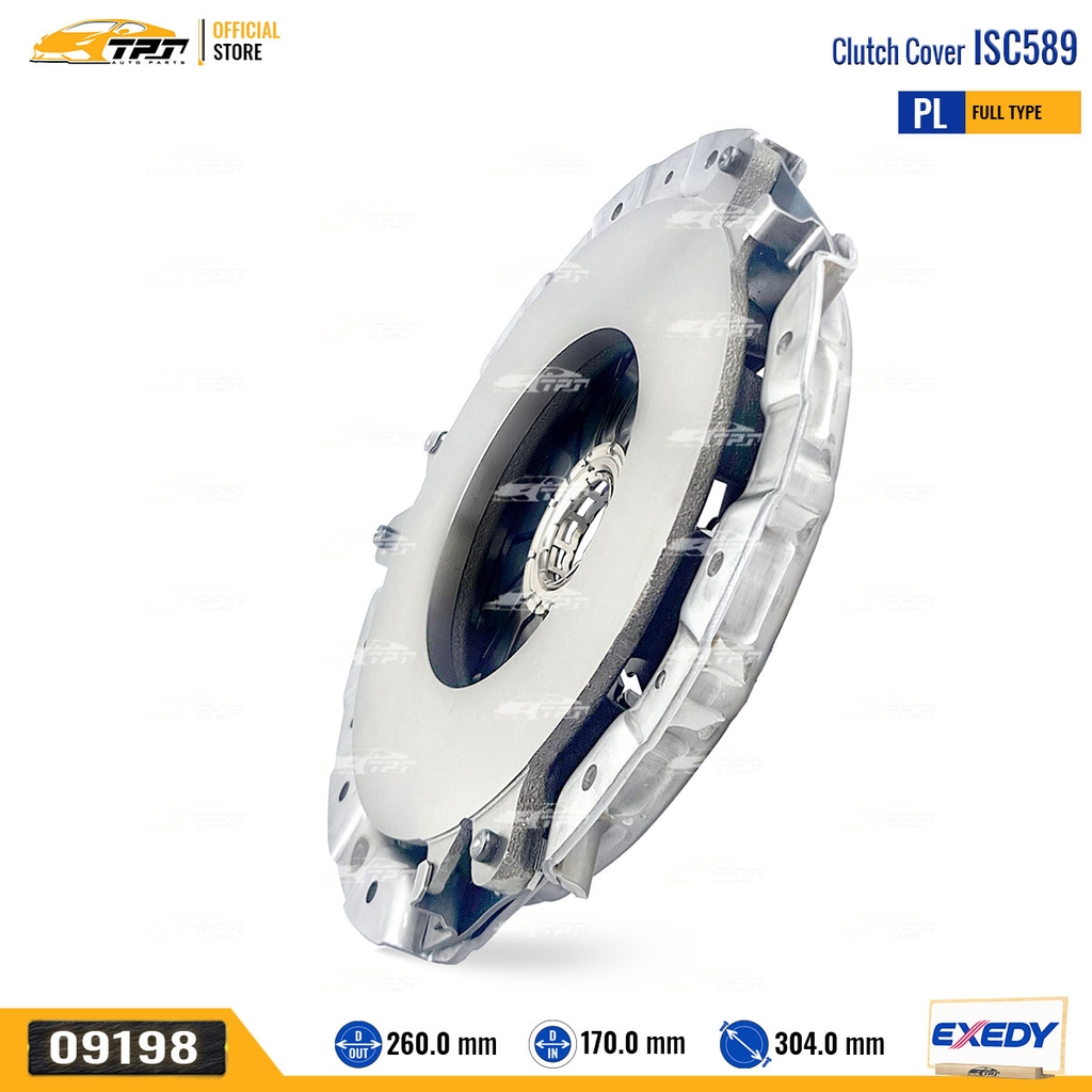 ISC589 Mâm Ép - Bàn Ép Ly hợp Isuzu TROOPER 6VD1 (8943748978) 260.0 mm Hàng Exedy - Japan