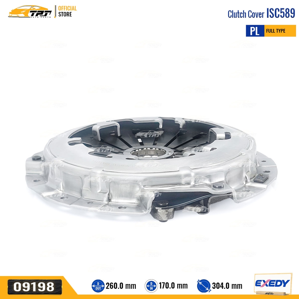 ISC589 Mâm Ép - Bàn Ép Ly hợp Isuzu TROOPER 6VD1 (8943748978) 260.0 mm Hàng Exedy - Japan