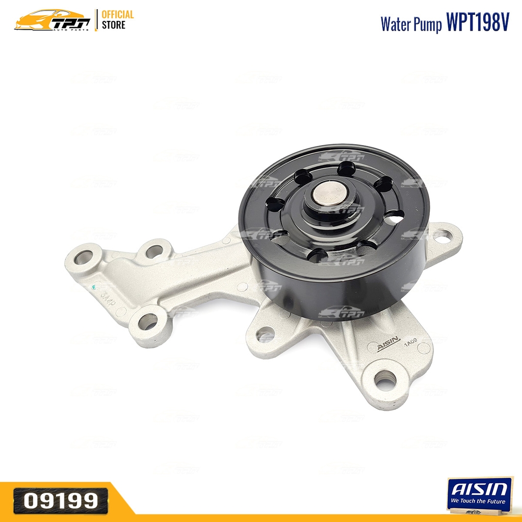 WPT198V Bơm Nước Toyota VIOS VN 1.3-1.5 16- WIGO 1.2 17- RUSH 1.5 18- [GWT162A] AISIN - Japan