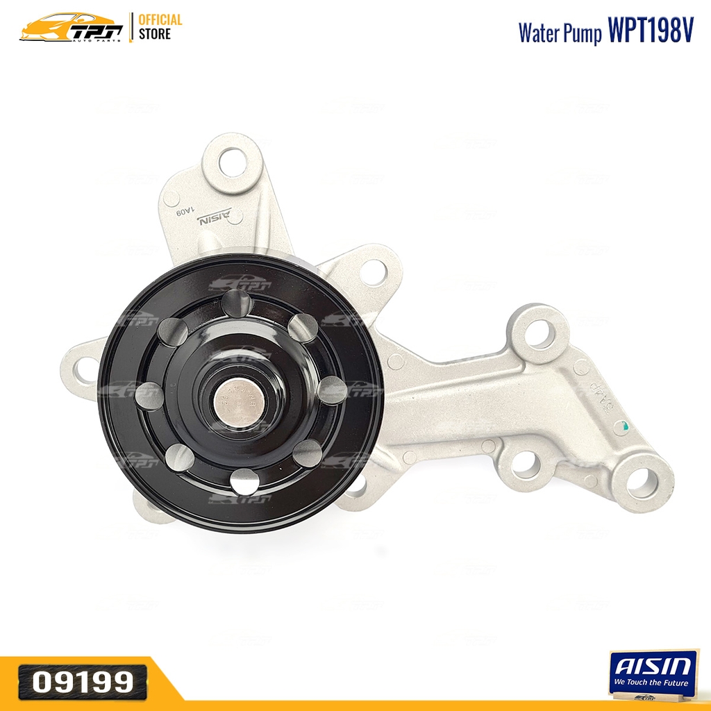 WPT198V Bơm Nước Toyota VIOS VN 1.3-1.5 16- WIGO 1.2 17- RUSH 1.5 18- [GWT162A] AISIN - Japan