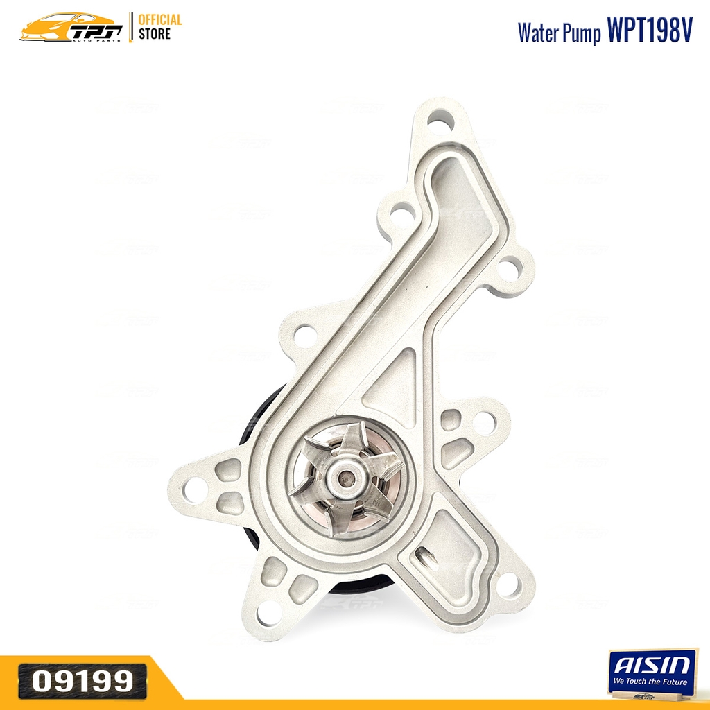 WPT198V Bơm Nước Toyota VIOS VN 1.3-1.5 16- WIGO 1.2 17- RUSH 1.5 18- [GWT162A] AISIN - Japan