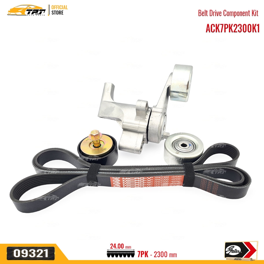 ACK7PK2300K1 - Bộ Kits Tăng Curoa Tổng Toyota INNOVA 2.0 HILUX 2.7 FORTUNER 2.7 GATES - Usa