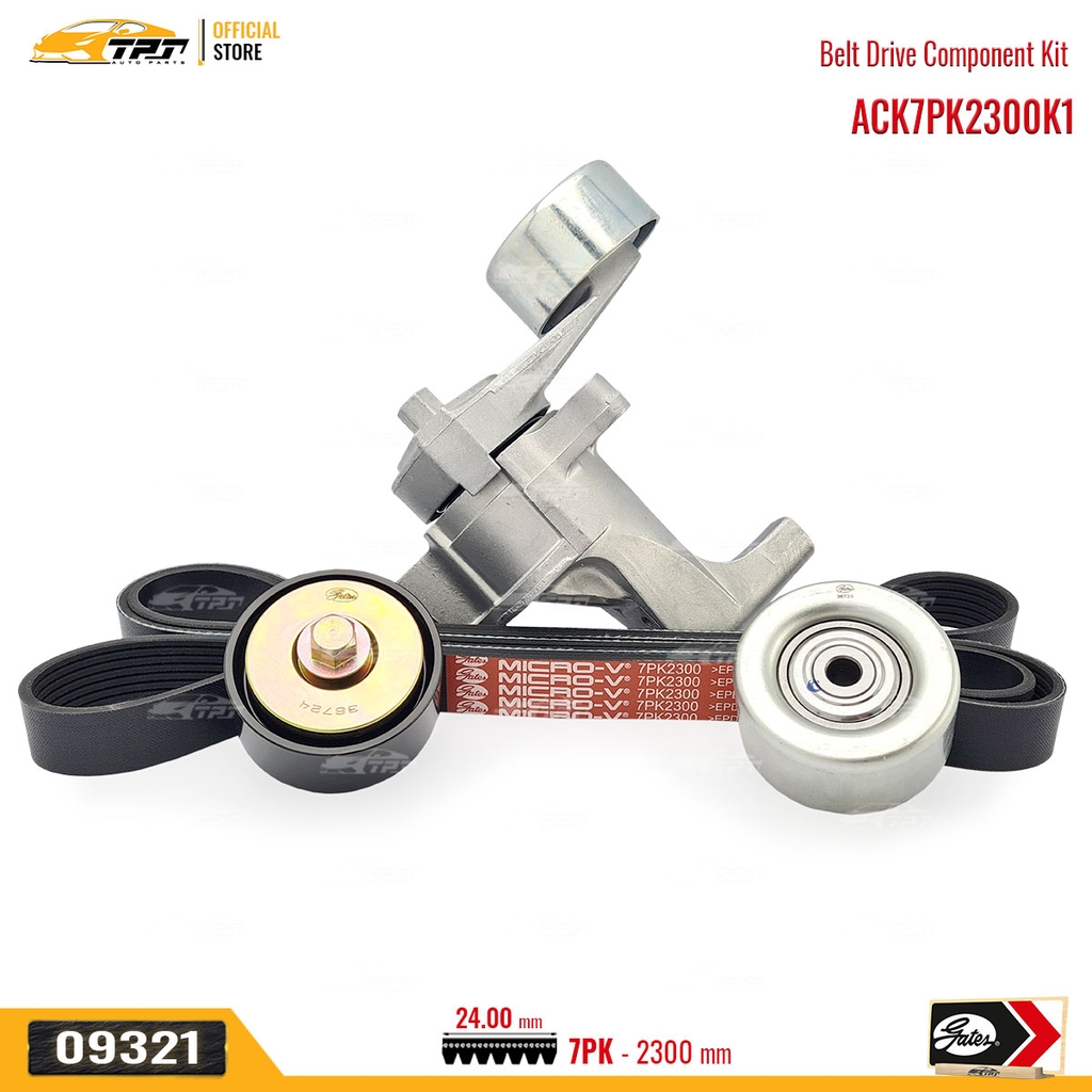 ACK7PK2300K1 - Bộ Kits Tăng Curoa Tổng Toyota INNOVA 2.0 HILUX 2.7 FORTUNER 2.7 GATES - Usa