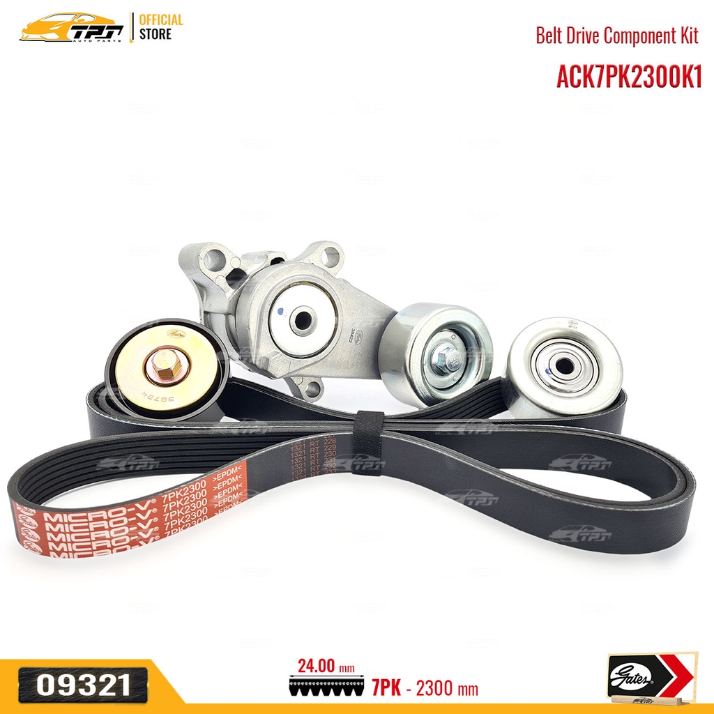 ACK7PK2300K1 - Bộ Kits Tăng Curoa Tổng Toyota INNOVA 2.0 HILUX 2.7 FORTUNER 2.7 GATES - Usa