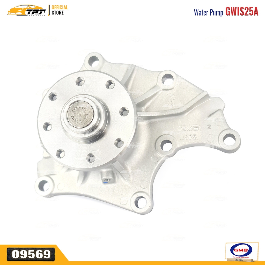 GWIS25A Bơm Nước Isuzu HILANDER VN 2.5 03-09 DMAX VN 2.5 3.0 05-07 1T4 EFL150 EFL250 94-08 GMB - Japan