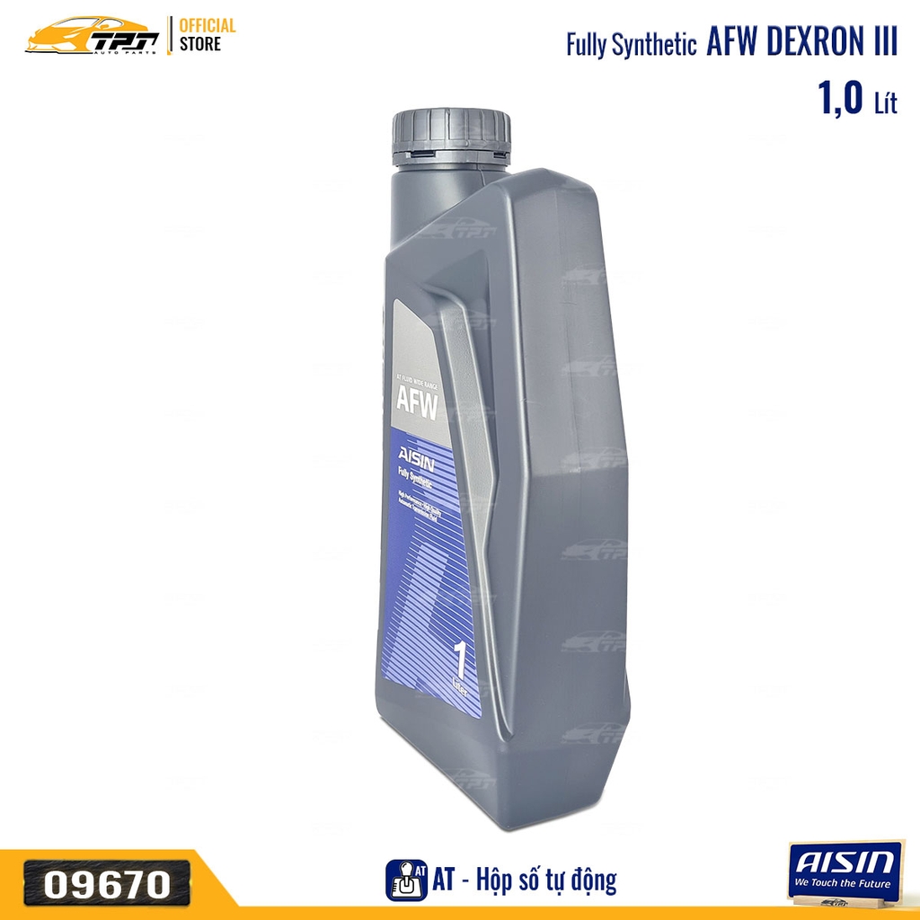 AFW Nhớt Hộp Số Tự Động 3 Cấp Dexron III ATFD31P [1 Lít] AISIN - Japan