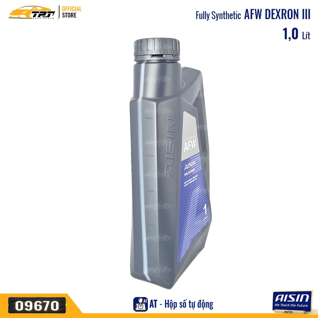 AFW Nhớt Hộp Số Tự Động 3 Cấp Dexron III ATFD31P [1 Lít] AISIN - Japan