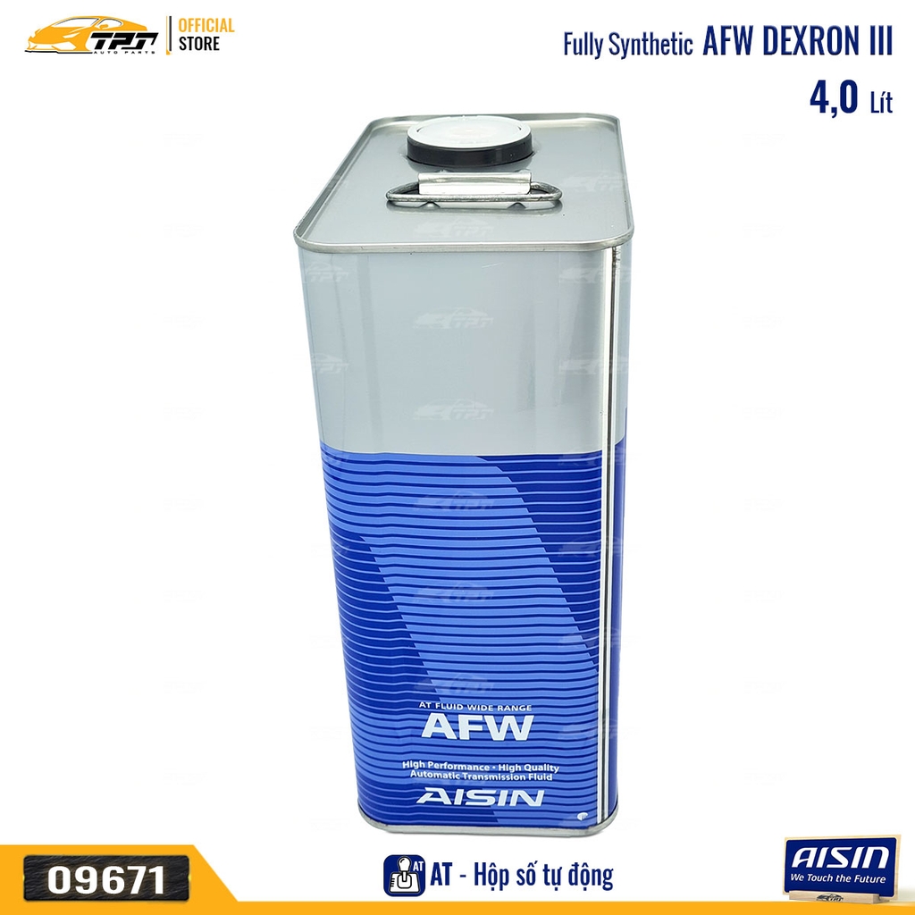 AFW Nhớt Hộp Số Tự Động 3 Cấp Dexron III ATFD34S [4 Lít] AISIN - Japan