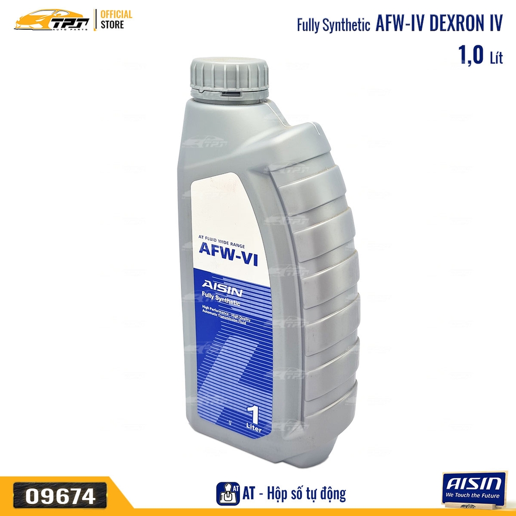 AFW VI Nhớt Hộp Số Tự Động 6-7 Cấp Dexron VI ATFDVI1P [1 Lít] AISIN - Japan