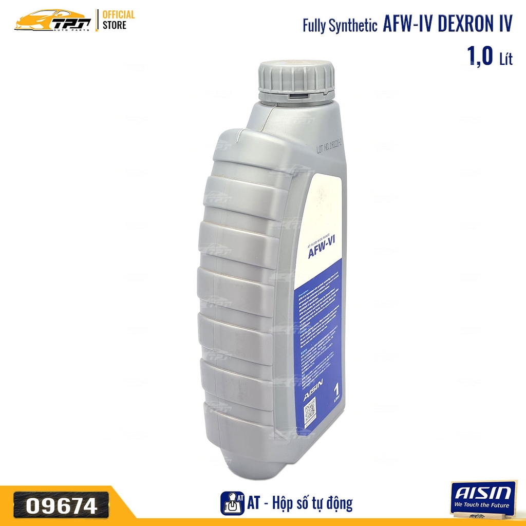 AFW VI Nhớt Hộp Số Tự Động 6-7 Cấp Dexron VI ATFDVI1P [1 Lít] AISIN - Japan