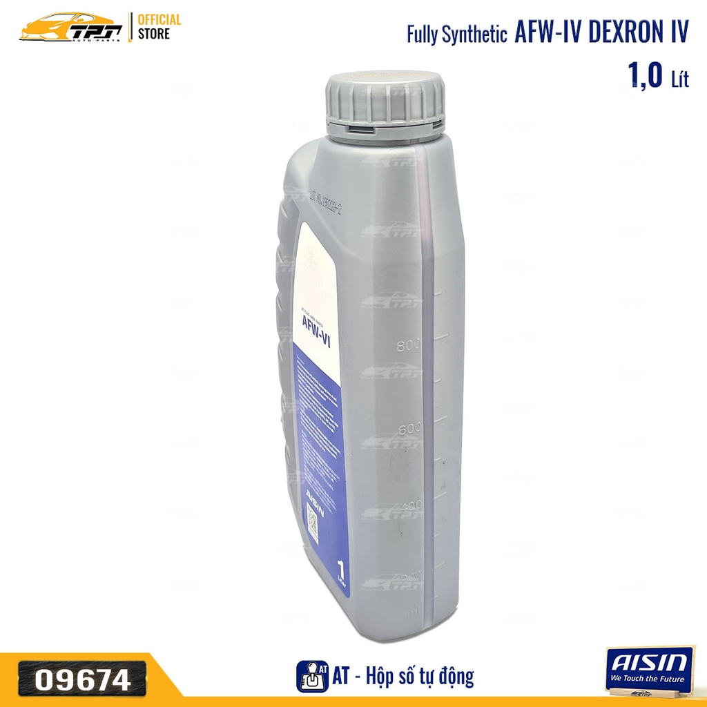 AFW VI Nhớt Hộp Số Tự Động 6-7 Cấp Dexron VI ATFDVI1P [1 Lít] AISIN - Japan